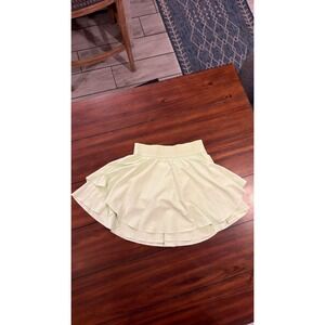 Lululemon Court Rival High-Rise Skirt Mint Green Tennis Skort Size 4